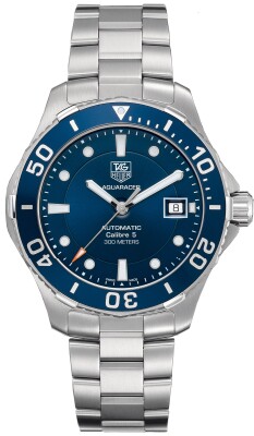 Мъжки часовник Tag Heuer Aquaracer Calibre 5 Blue Dial WAN2111.BA0822