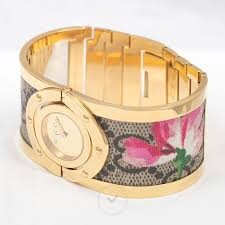 Дамски часовник Gucci Twirl Bloom Gold Twirling Dial YA112443
