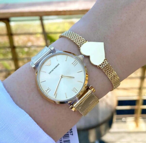 Дамски часовник Emporio Armani Gianni T-Bar AR1957