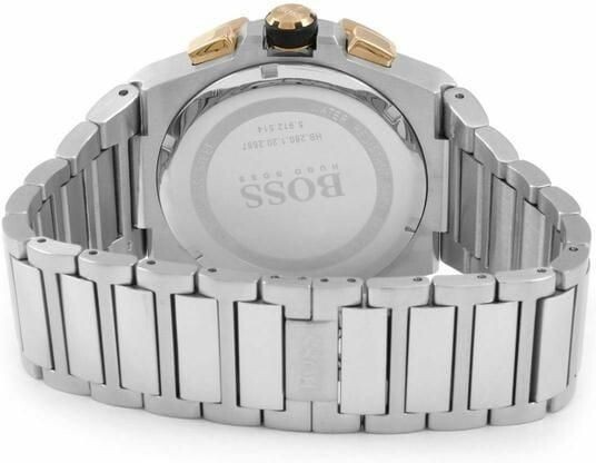 Мъжки часовник Hugo Boss HB1513362 Supernova Grey & Rose Gold Chrono