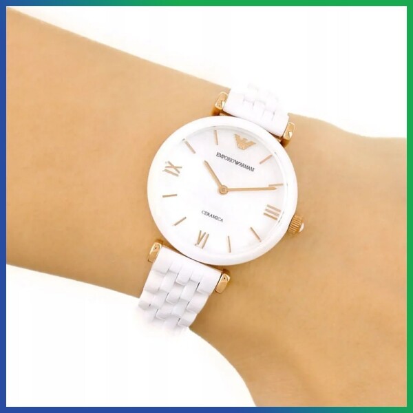 Дамски часовник Emporio Armani AR1486 Ceramica Gianni T-Bar