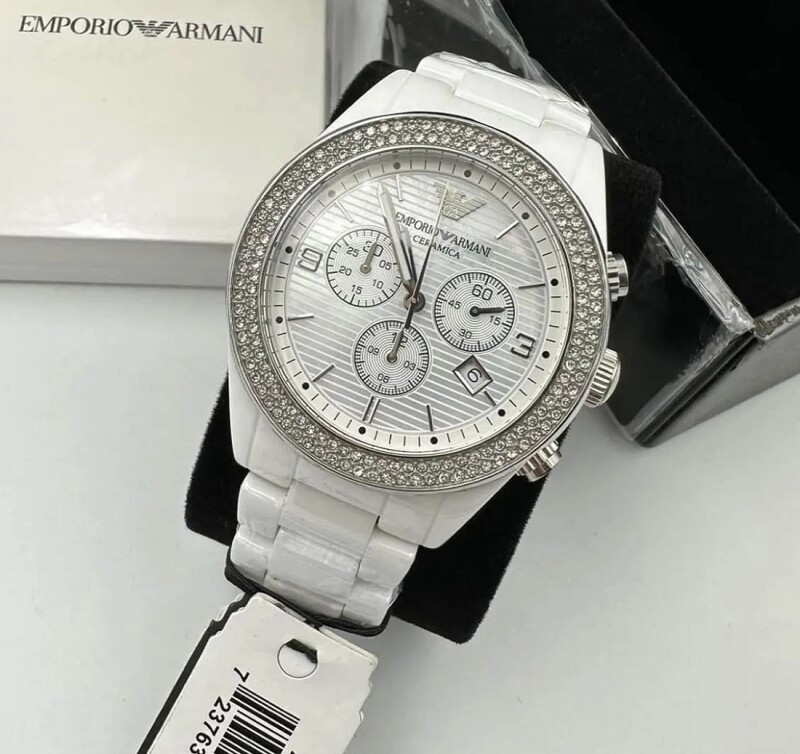Armani Ceramica AR1456 Armani watch strap AR1456 - worldwide shipping - Horlogeband.com main image 4